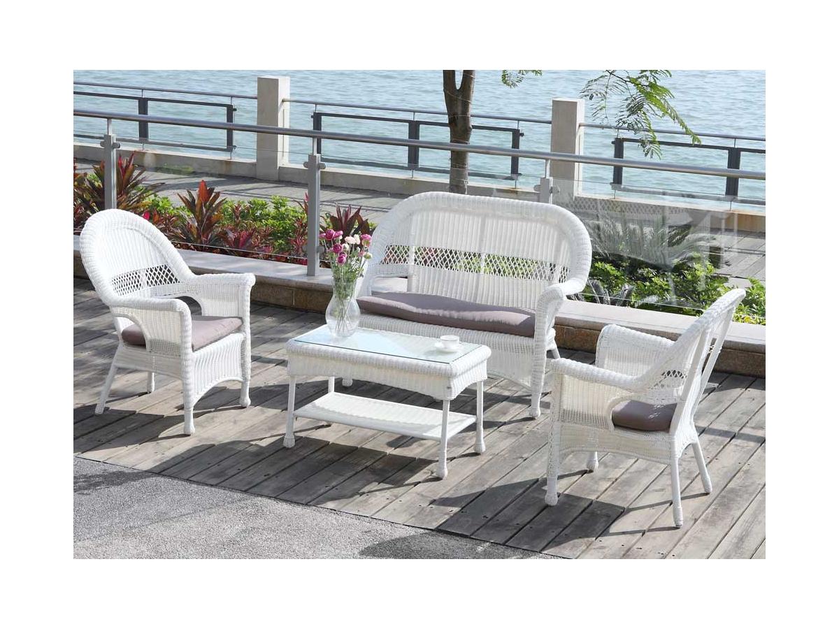 gartenmobel polyrattan grau gunstig, polyrattan gartenmöbel kollektion villalonga günstig kaufen |möbel, Design ideen